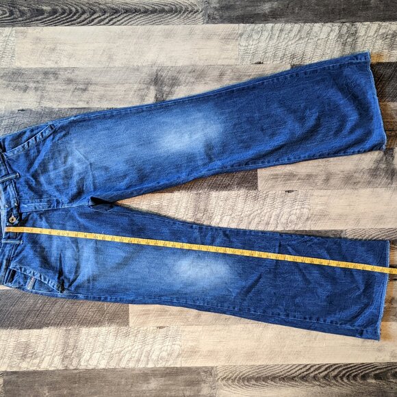 Diesel Flairlegg Blue Jeans 32 Flare Stretch Denim - Picture 5 of 6